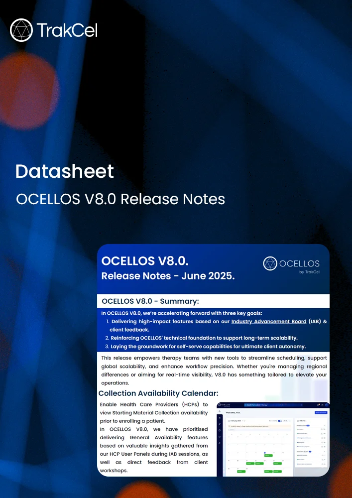 OCELLOS V8.0 Release Notes - June 2025